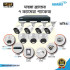 Dahua 7 Pcs 2MP Full-Color HDCVI Audio CCTV Camera Package